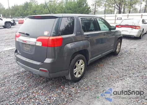 2011 GMC Terrain Sle-1 from USA, damaged, VIN 2CTALMEC4B6234856